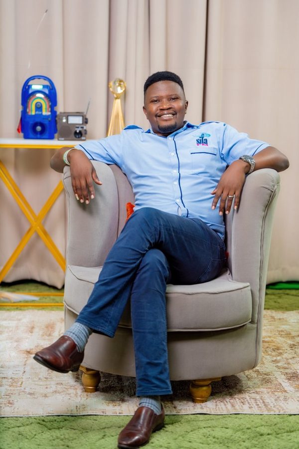 Studio portrait of a TWR Kenya team member